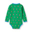 Elstar long-sleeved baby body with robots