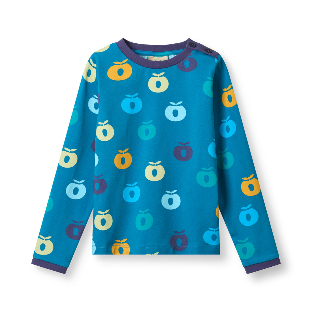 Umalin long-sleeved top with apples