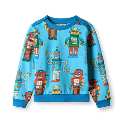 Dayton sweatshirt with robots