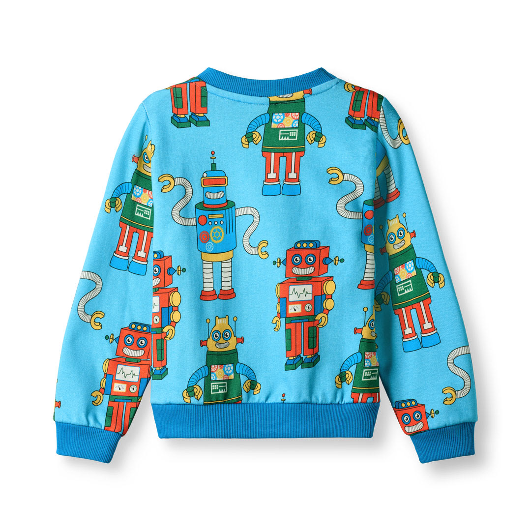 Dayton sweatshirt with robots