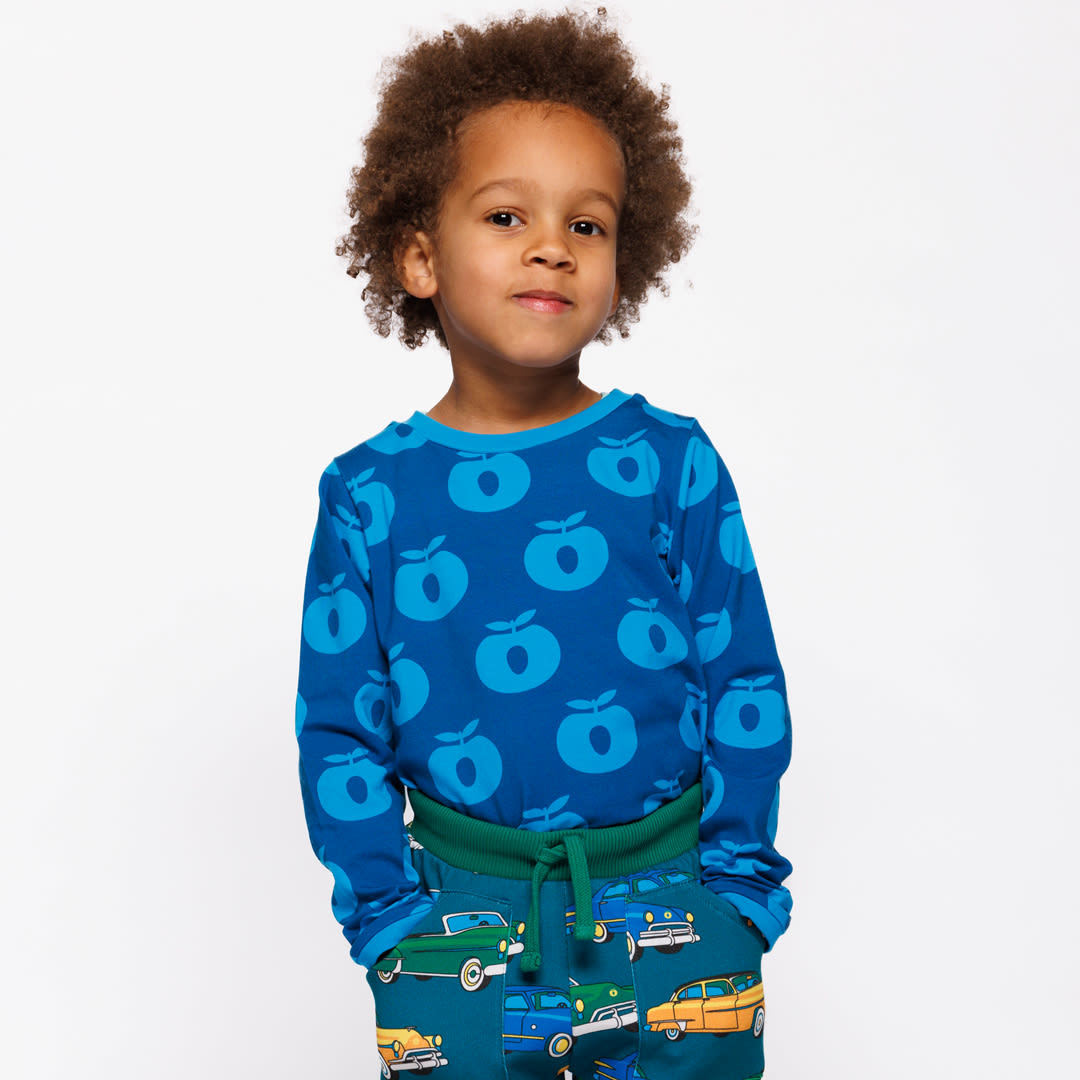 Elstar long-sleeved top with apples