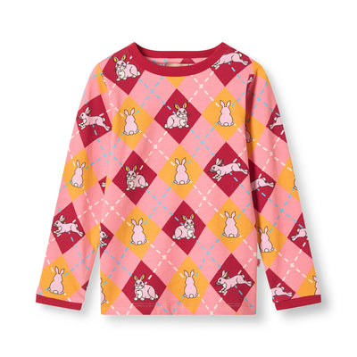 Elstar long-sleeved top with rabbits