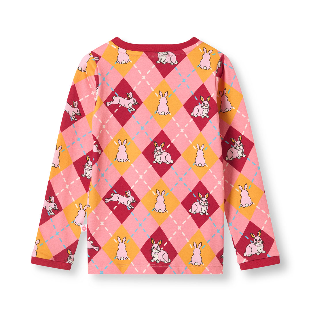 Elstar long-sleeved top with rabbits