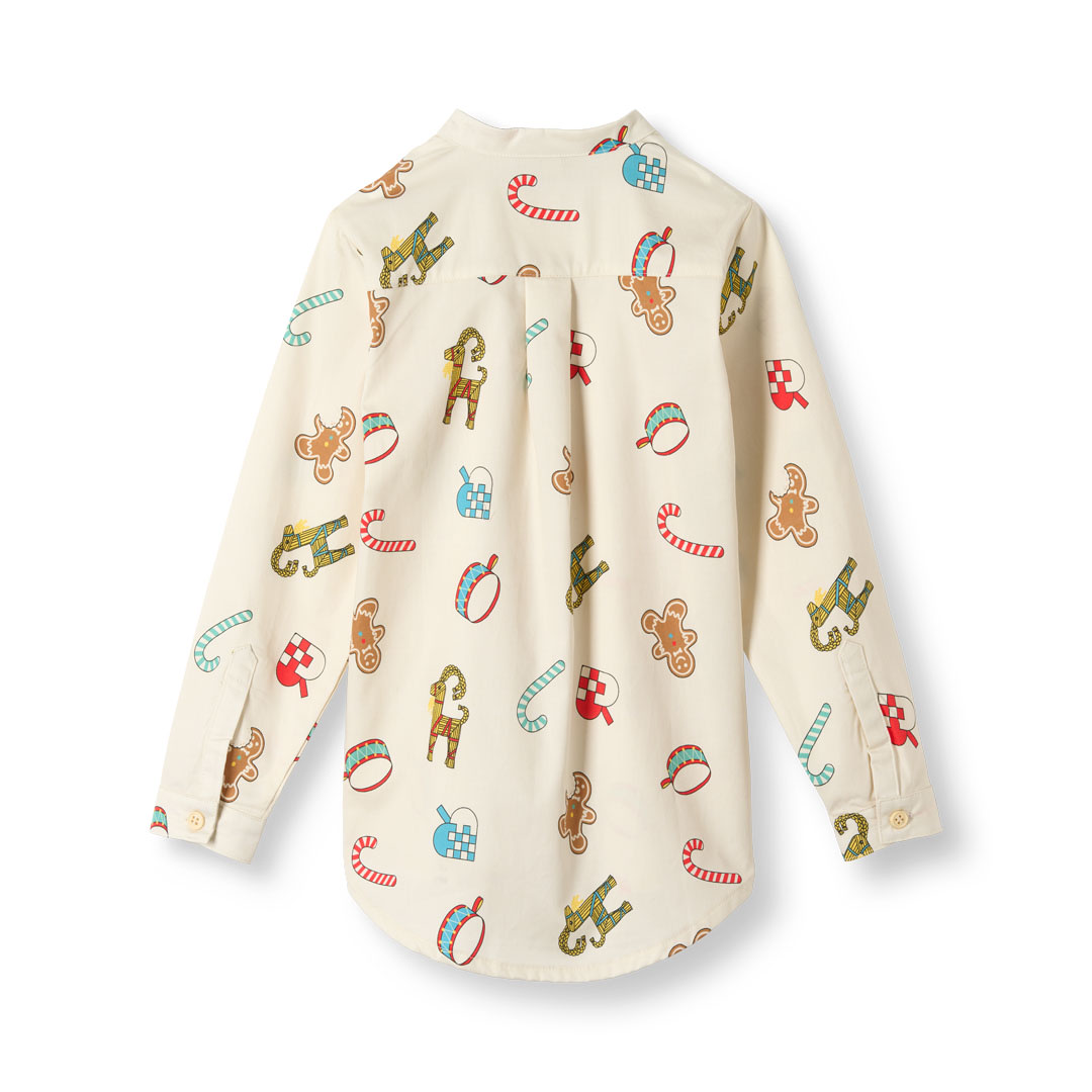 Stayman shirt with Christmas decorations