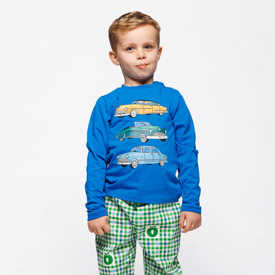 Umalin long-sleeved top with cars