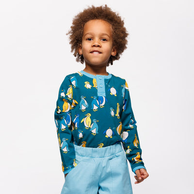 Wagener long-sleeved top with penguins