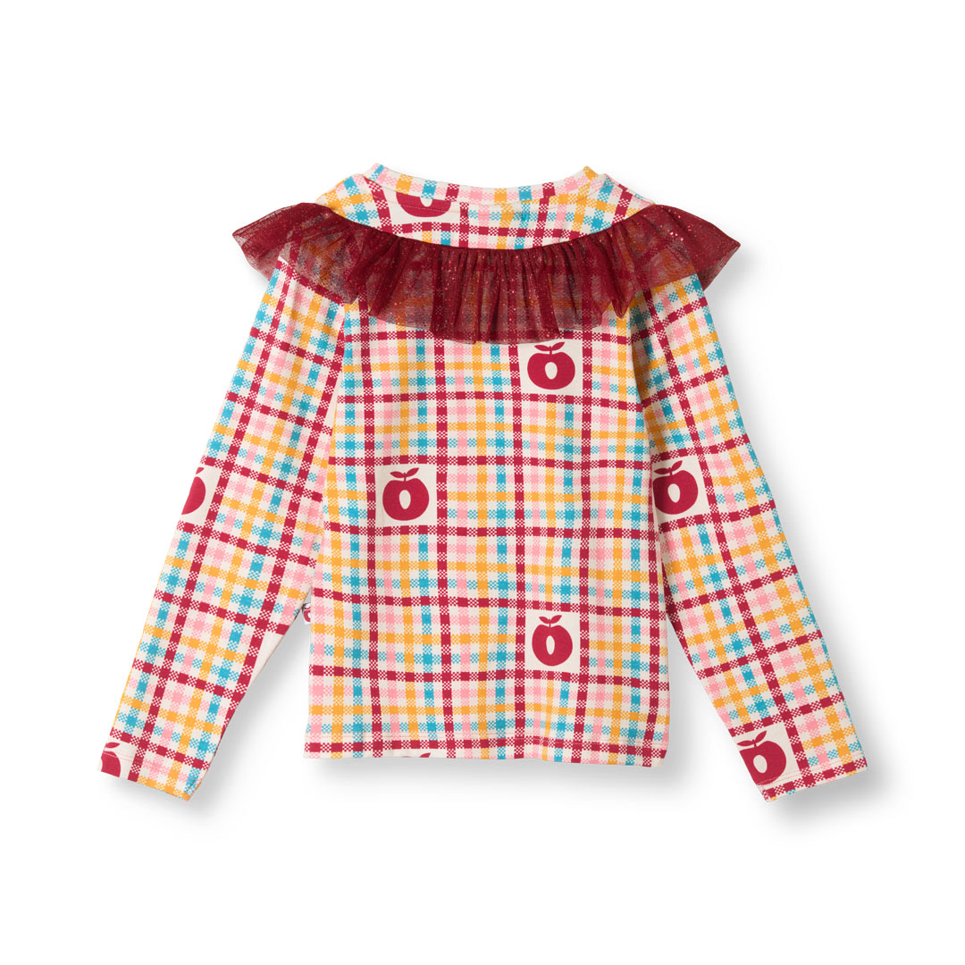 Pinova long-sleeved top with apples