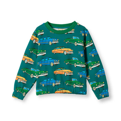 Yapeen sweatshirt with cars