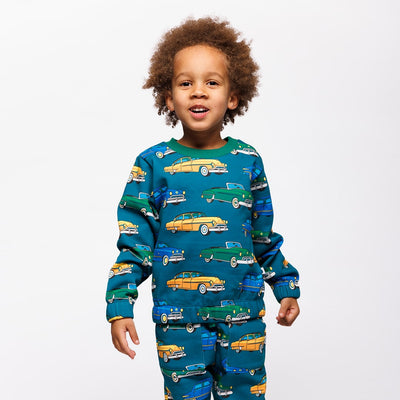 Yapeen sweatshirt with cars