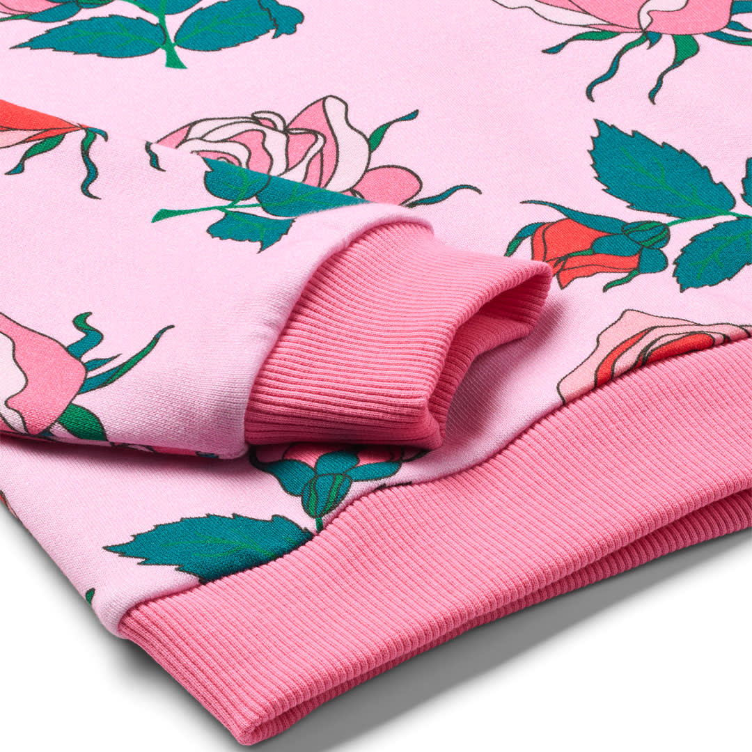 Quincy sweatshirt with roses