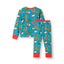 Jubilee nightwear set with Christmas decorations