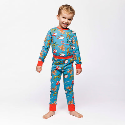 Jubilee nightwear set with Christmas decorations