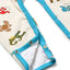 Ulm long-sleeved baby suit with Christmas decorations