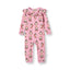 Paula Red long-sleeved baby suit with circus penguins