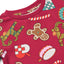 Jubilee nightwear set with Christmas decorations