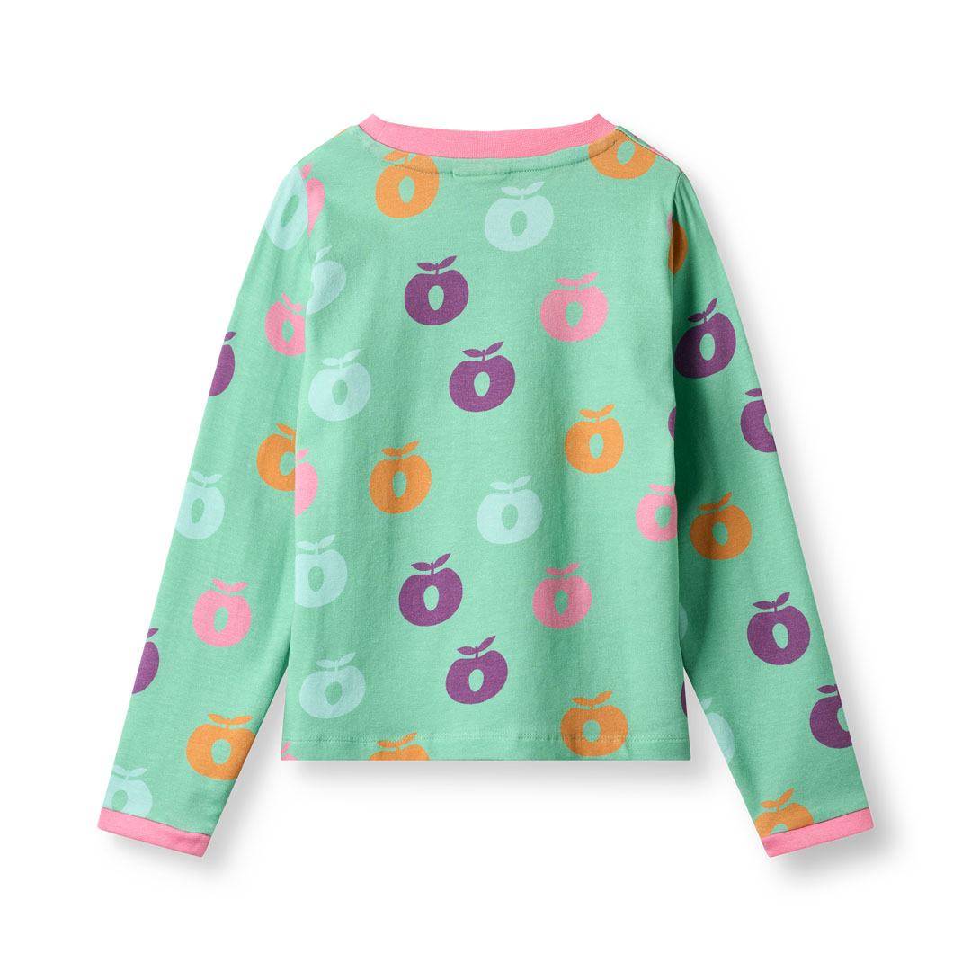 Elstar long-sleeved top with apples
