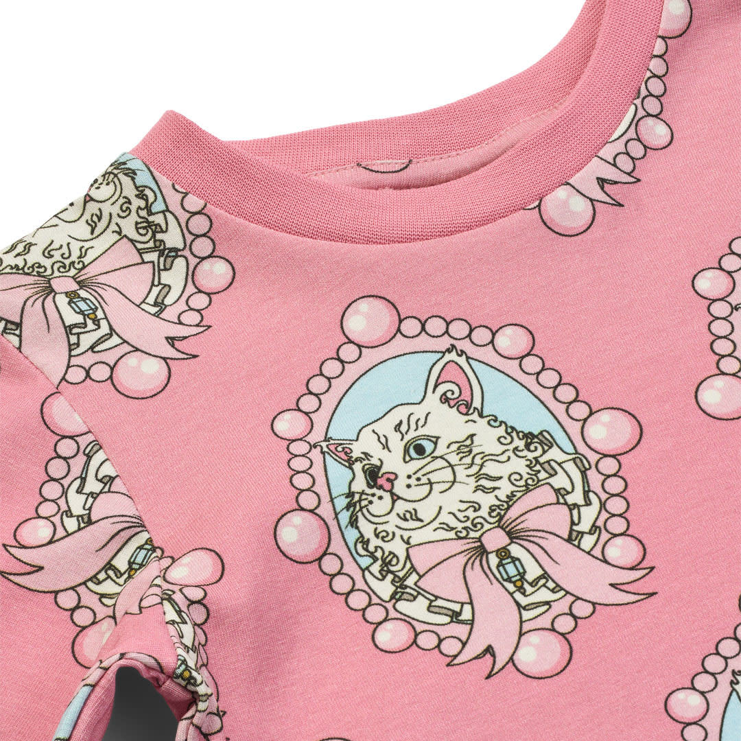 Elstar long-sleeved top with cats