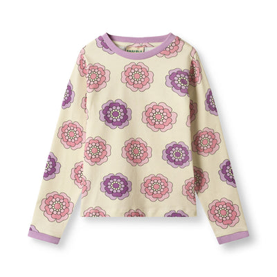 Elstar long-sleeved top with flowers