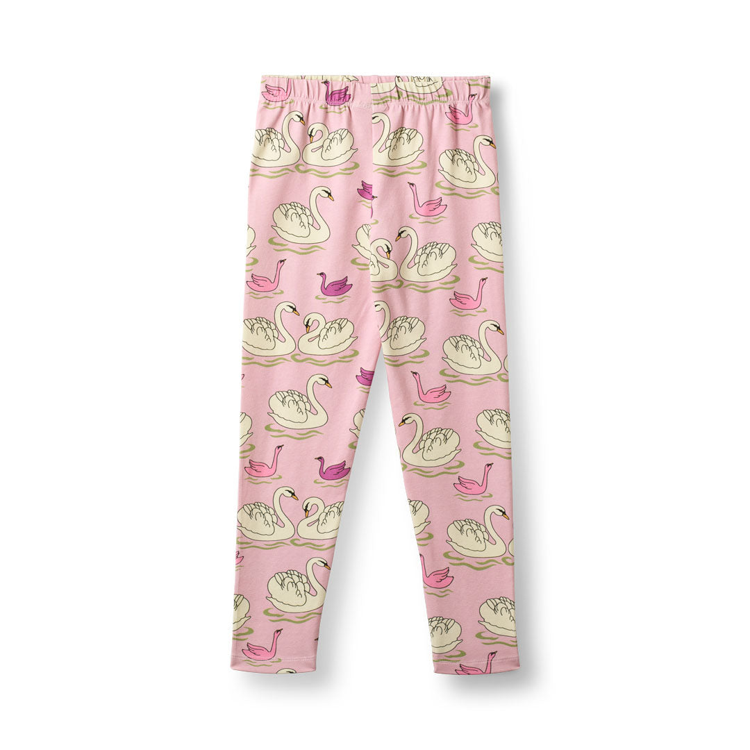 Gala leggings with swans
