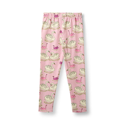 Gala leggings with swans