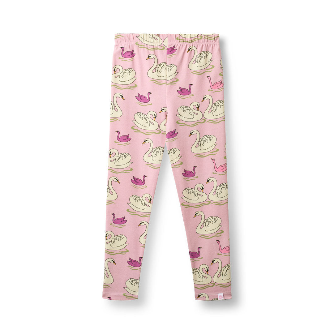 Gala leggings with swans