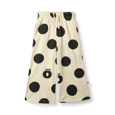 Valentine pants with polka dots