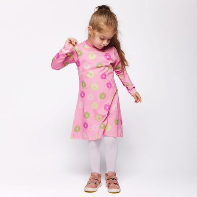 Gala dress with apples