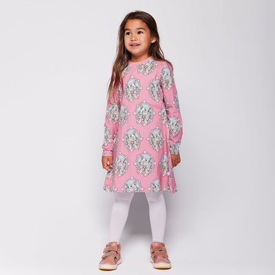 Gala dress with cats