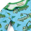 Elstar long-sleeved baby body with trucks