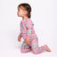 Elstar long-sleeved baby body with cats