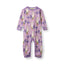 Elstar long-sleeved baby suit with rabbits