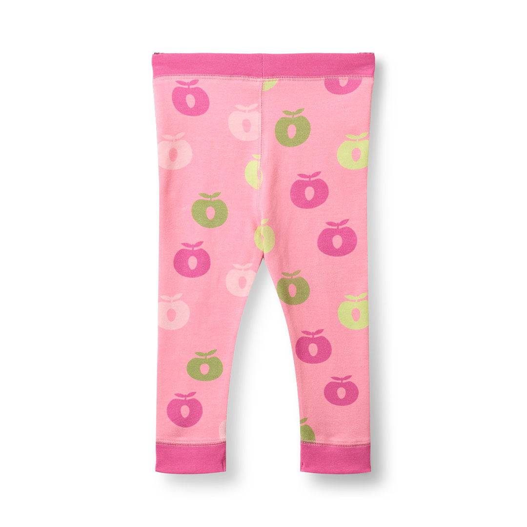 Elstar leggings for baby with apples