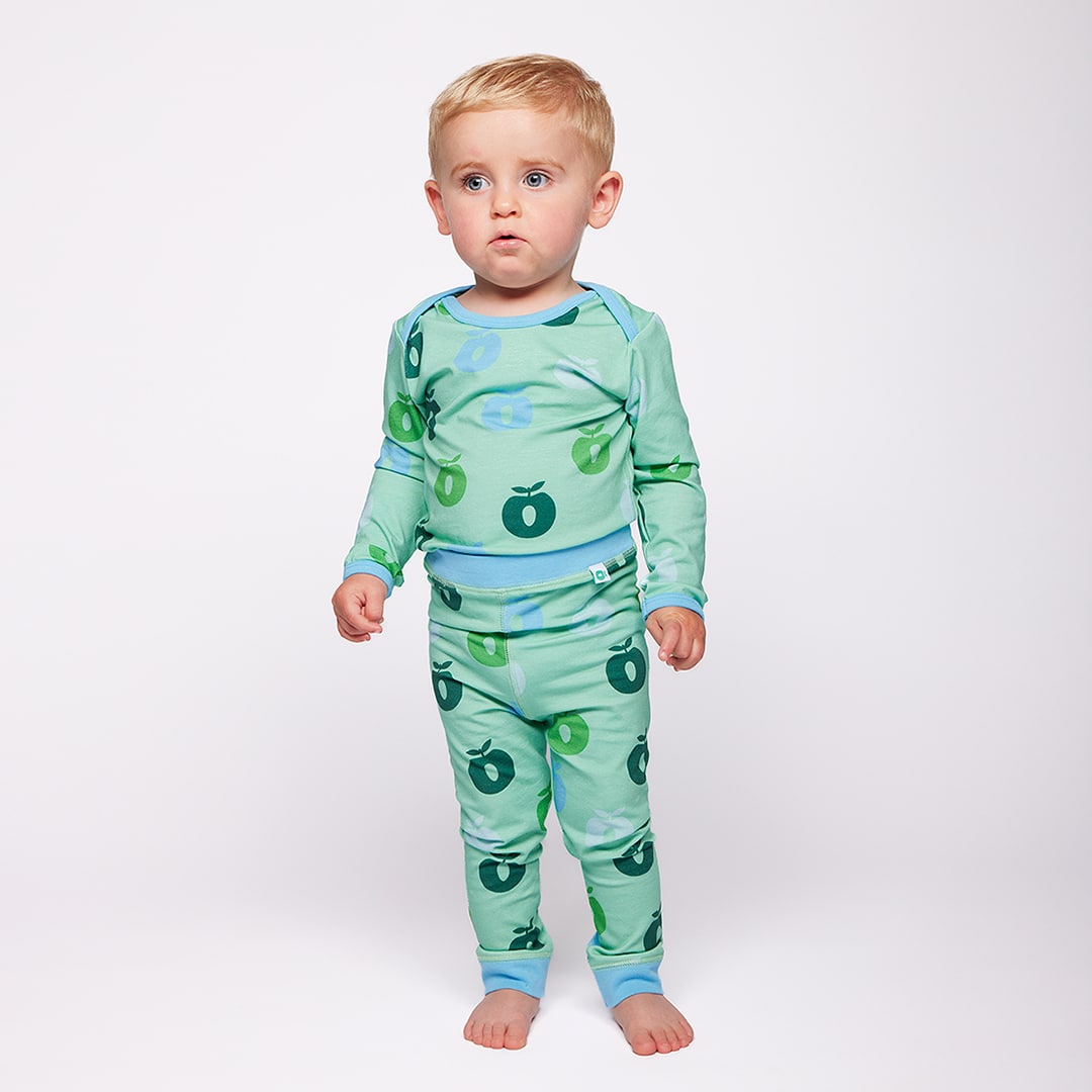 Elstar leggings for baby with apples