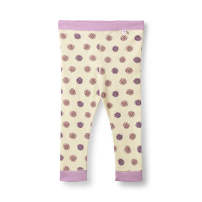Elstar leggings for baby with flowers