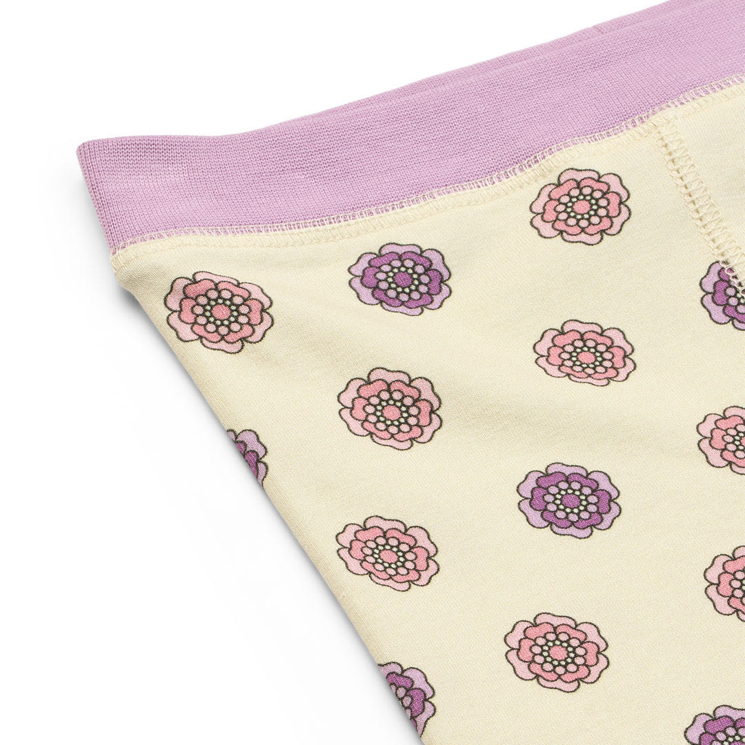Elstar leggings for baby with flowers