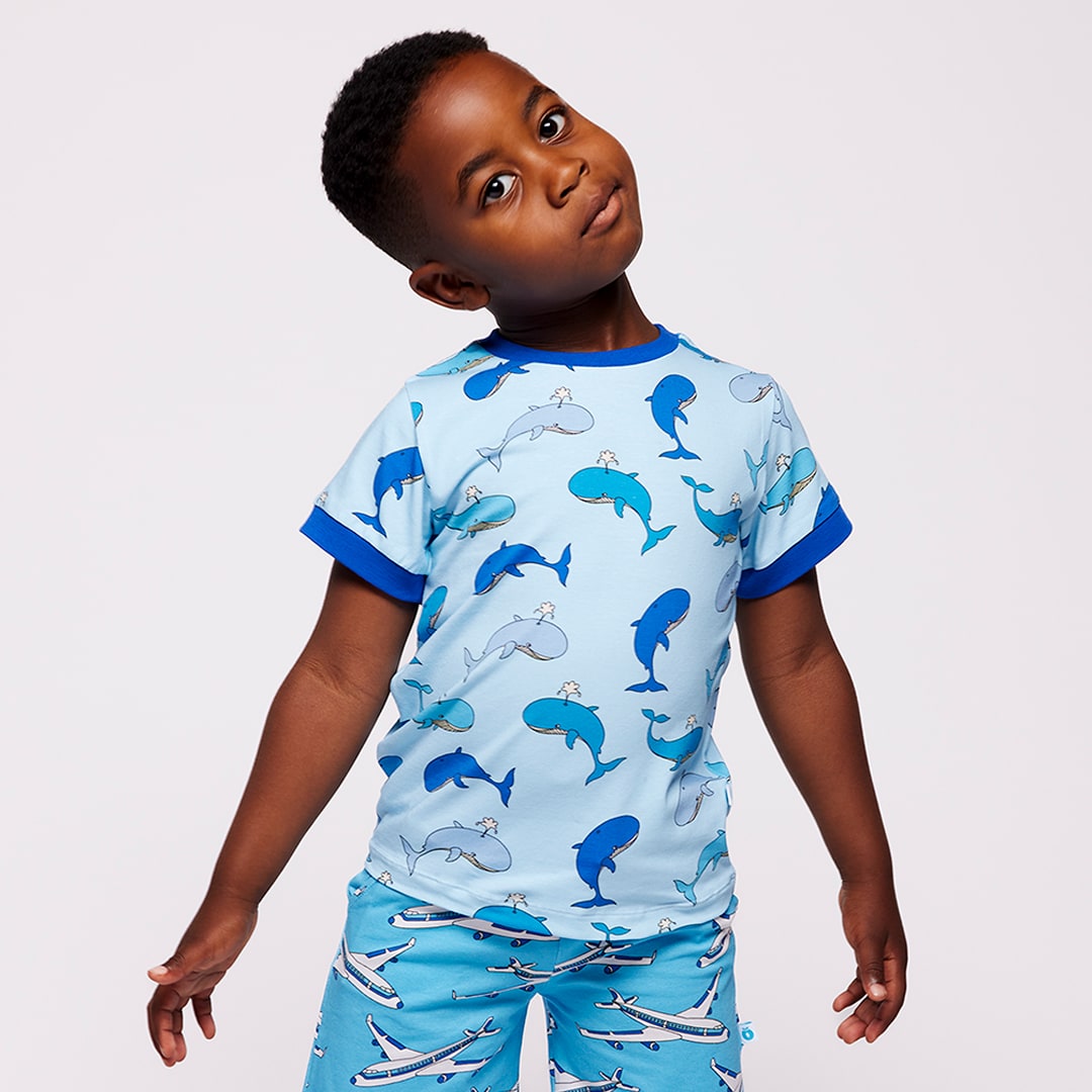 Elstar t-shirt with whales