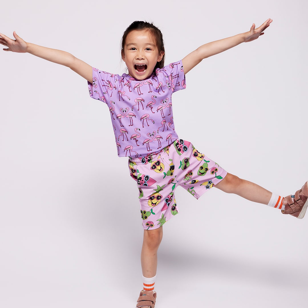 Gala t-shirt with flamingos