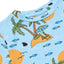Gala t-shirt with tropical island