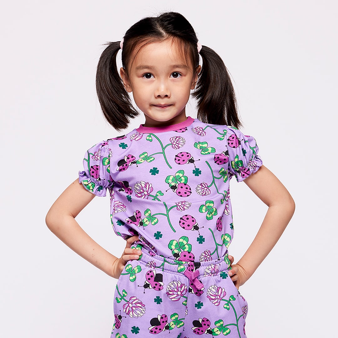 Rubinette t-shirt with ladybugs
