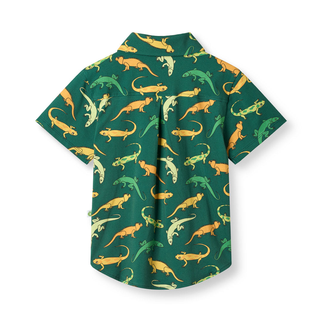 Itasca shirt with lizards