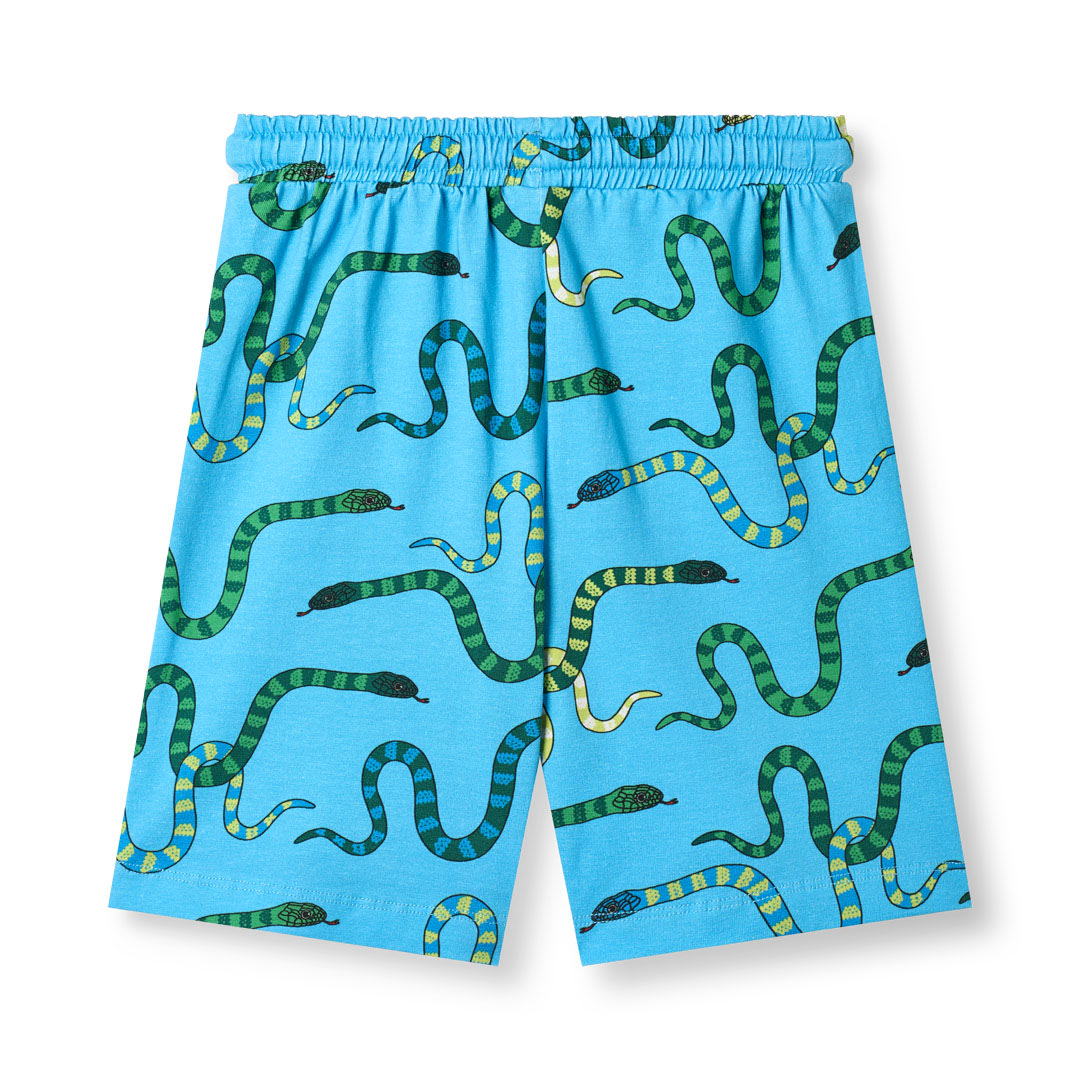 Gala shorts with snakes