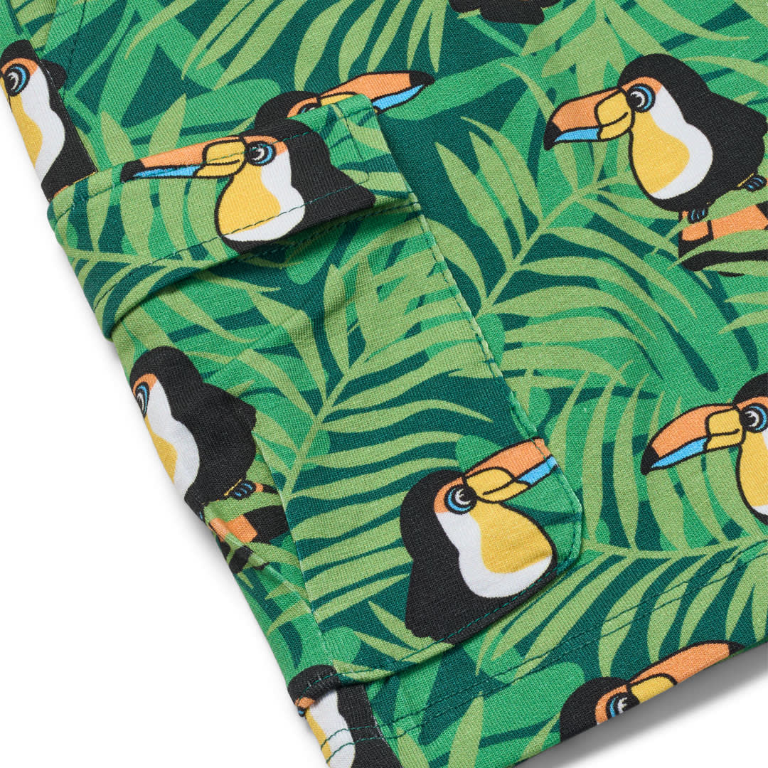 Vogt shorts with toucans