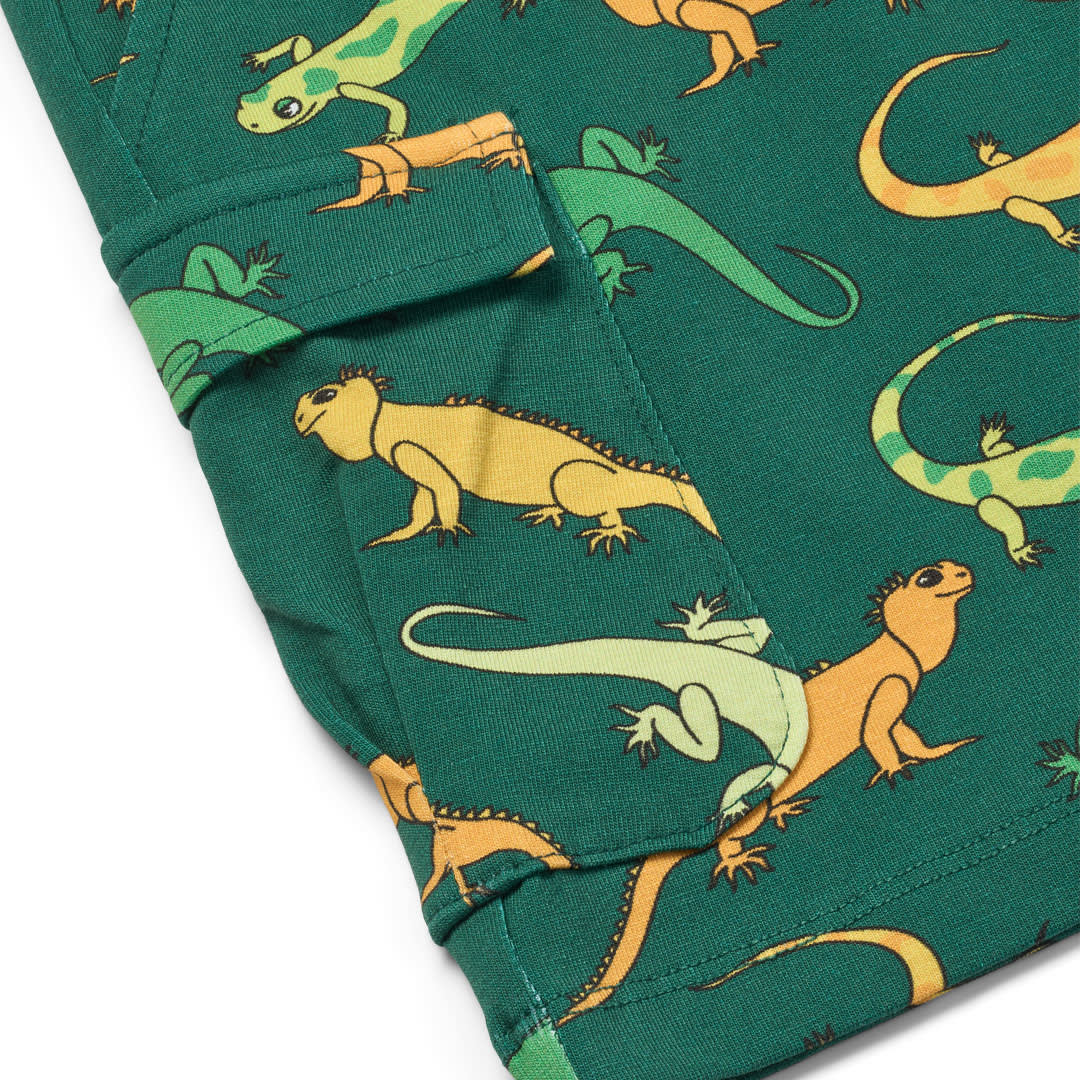 Vogt shorts with lizards