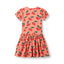 Rubinette short-sleeved dress with cherries