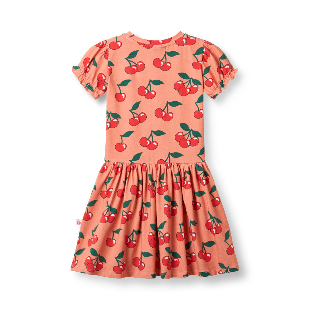 Rubinette short-sleeved dress with cherries