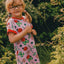 Elstar short-sleeved t-shirt dress with ladybugs
