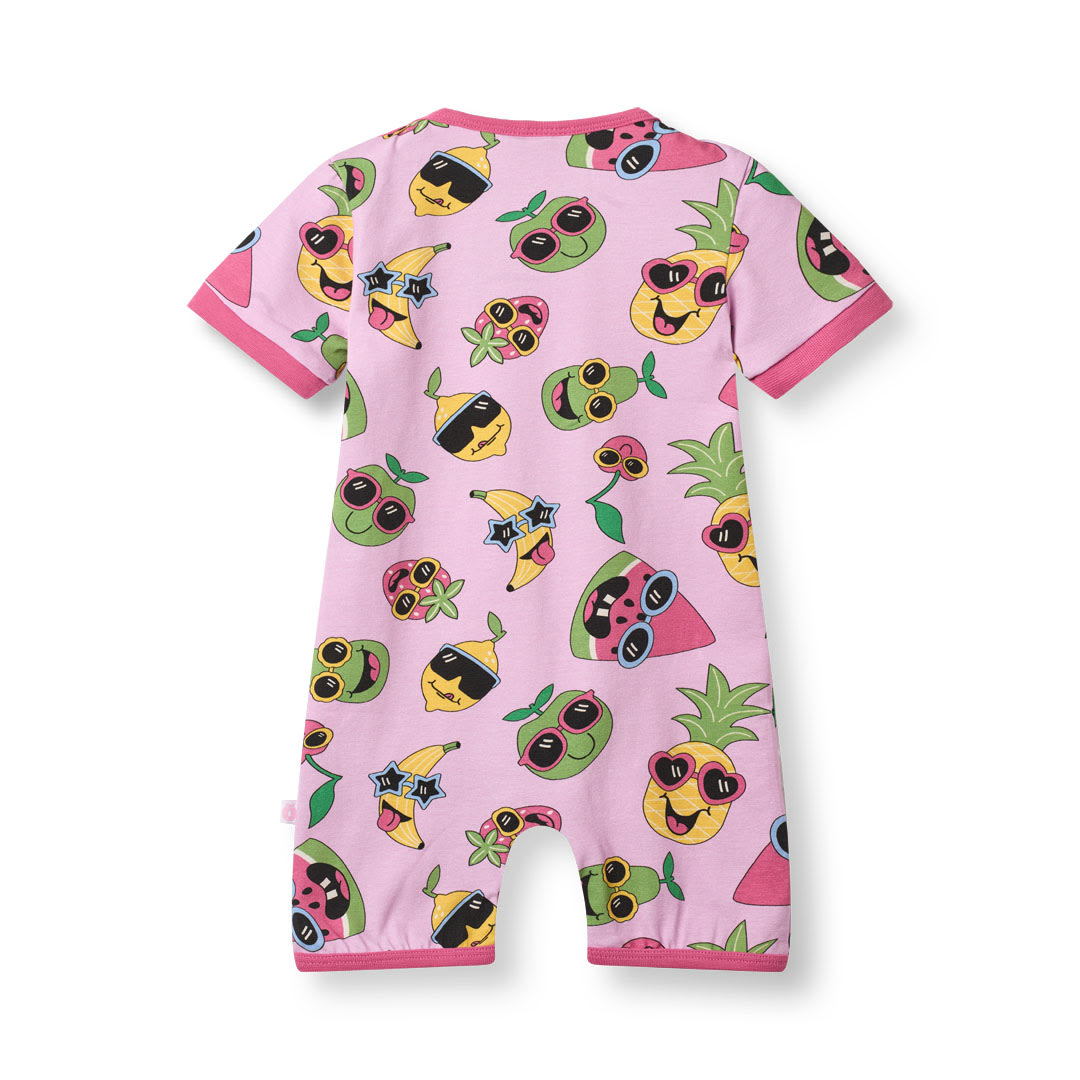 Elstar short-sleeved baby suit with fruit
