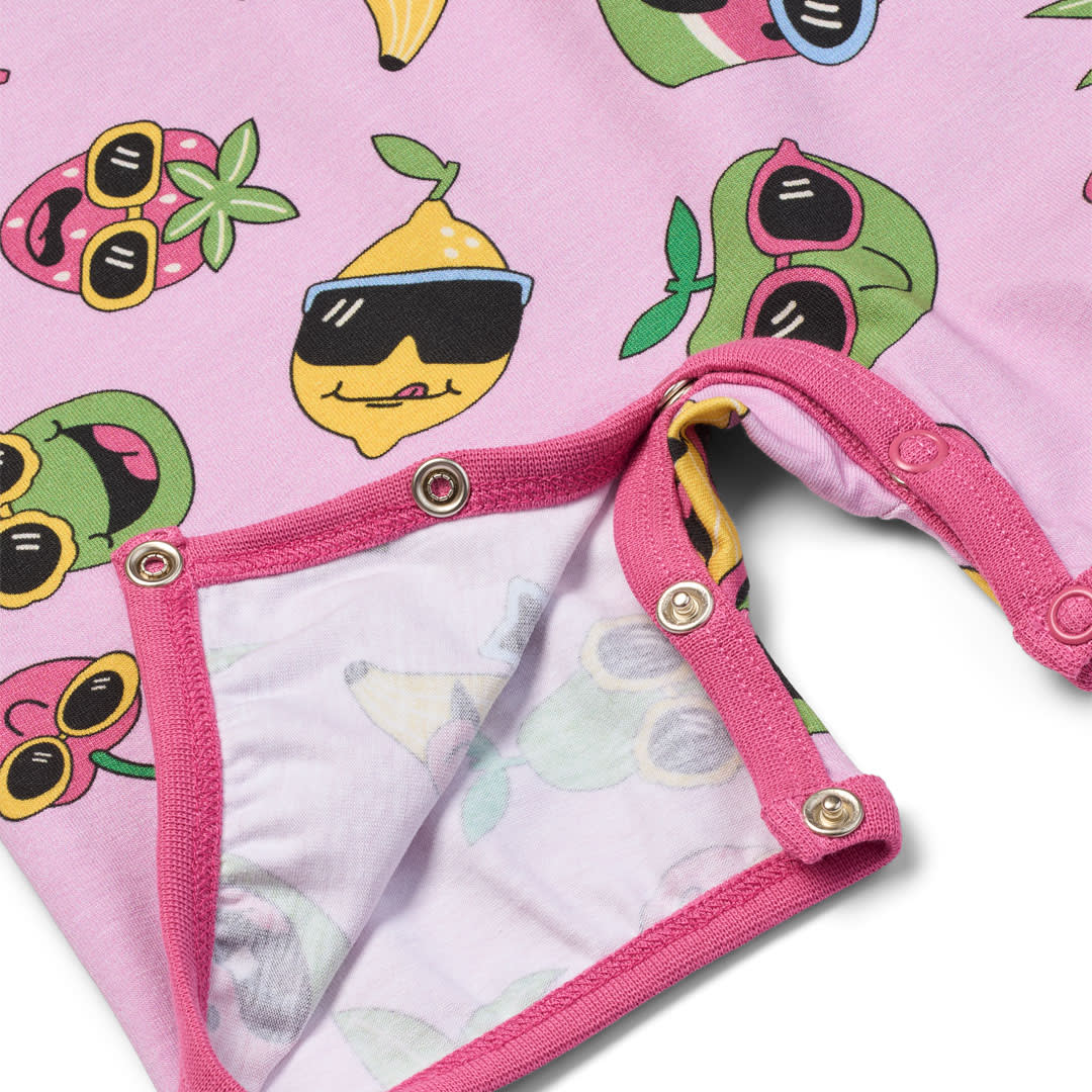 Elstar short-sleeved baby suit with fruit