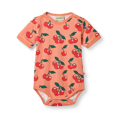 Elstar short-sleeved baby body with cherries