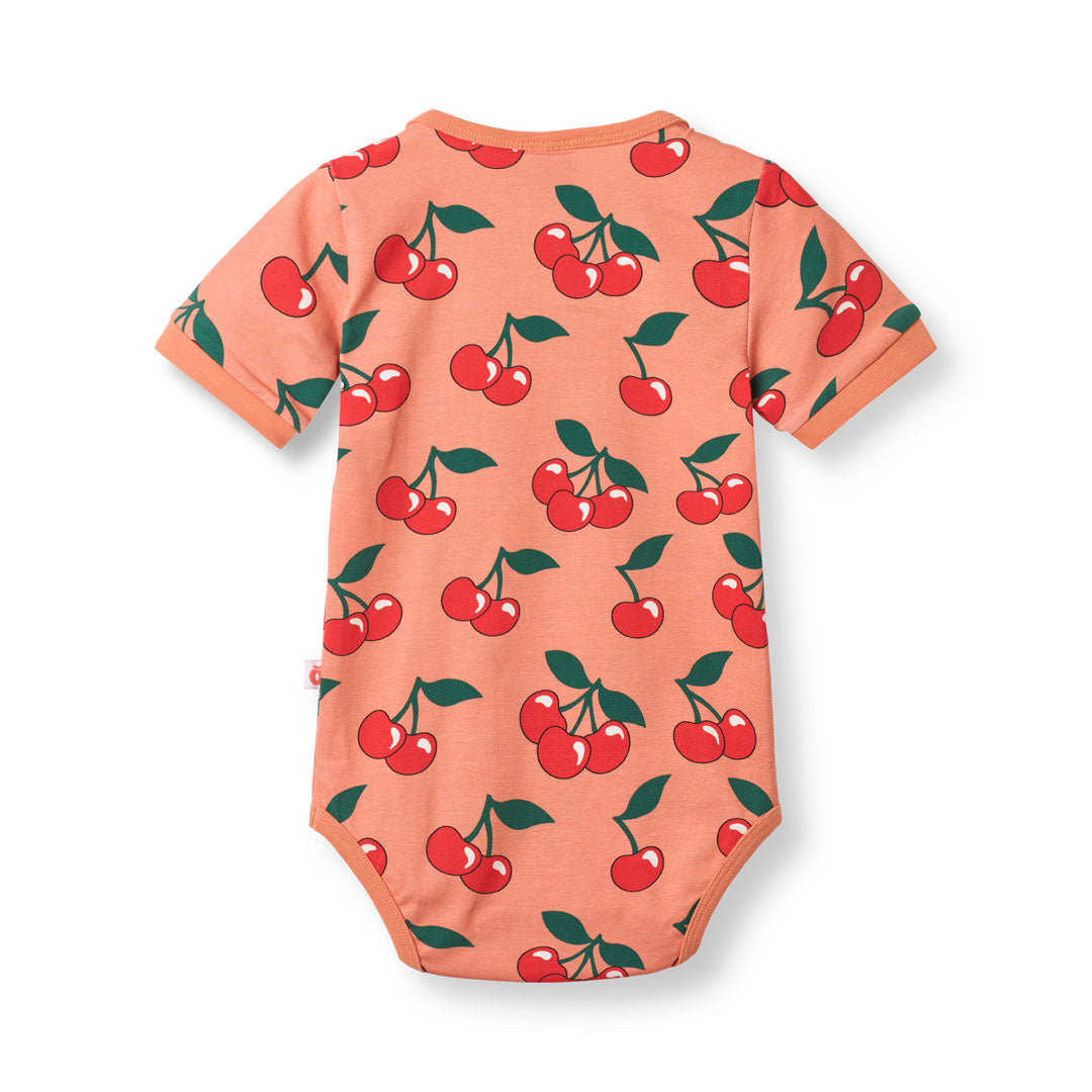 Elstar short-sleeved baby body with cherries
